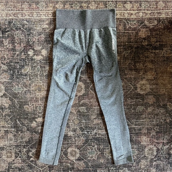 Gymshark Gray Workout Leggings | Women’s S - Picture 2 of 10